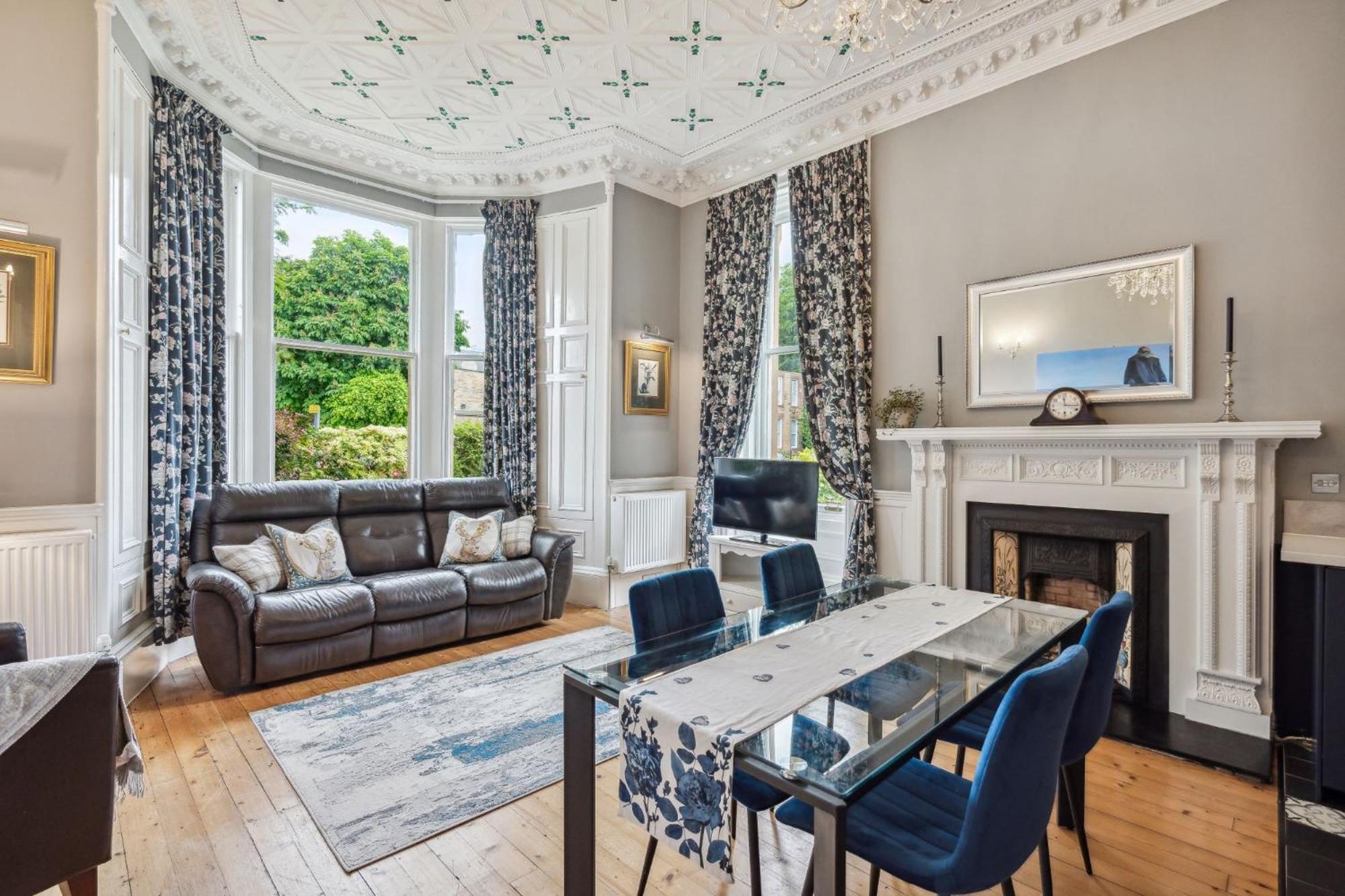 A Two Bedroom Apartment - Victorian Villa At 8 Priestfield Road EDI Exteriér fotografie